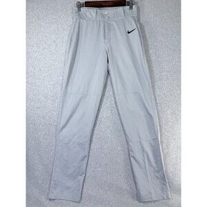 Nike Pants Mens Small Gray Pro Baseball Straight Leg AA9796-012